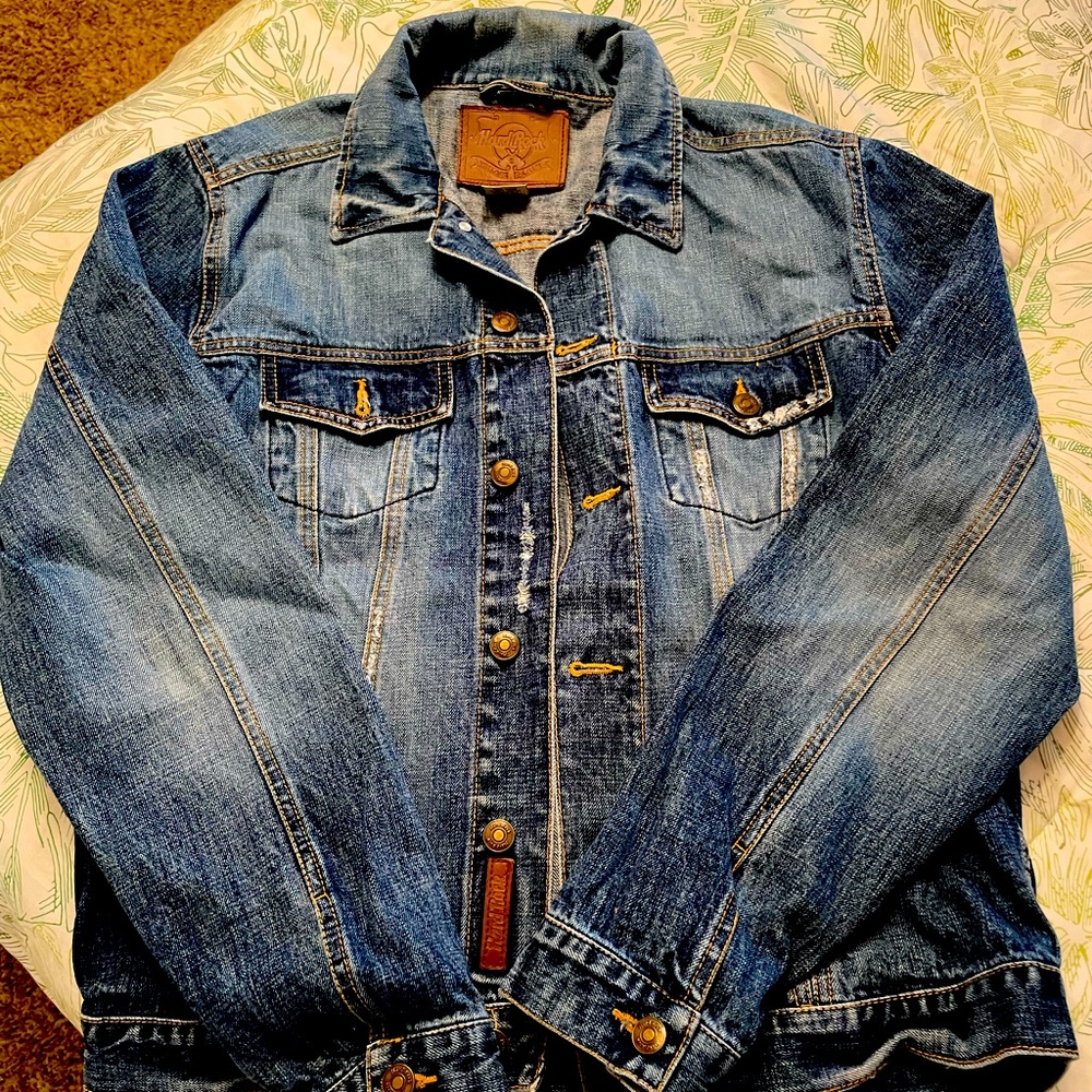 Hard rock jean jacket